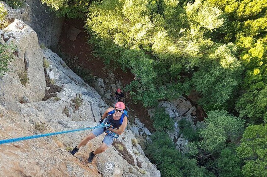 Gutturu Xeu Canyon Abseiling Tour
