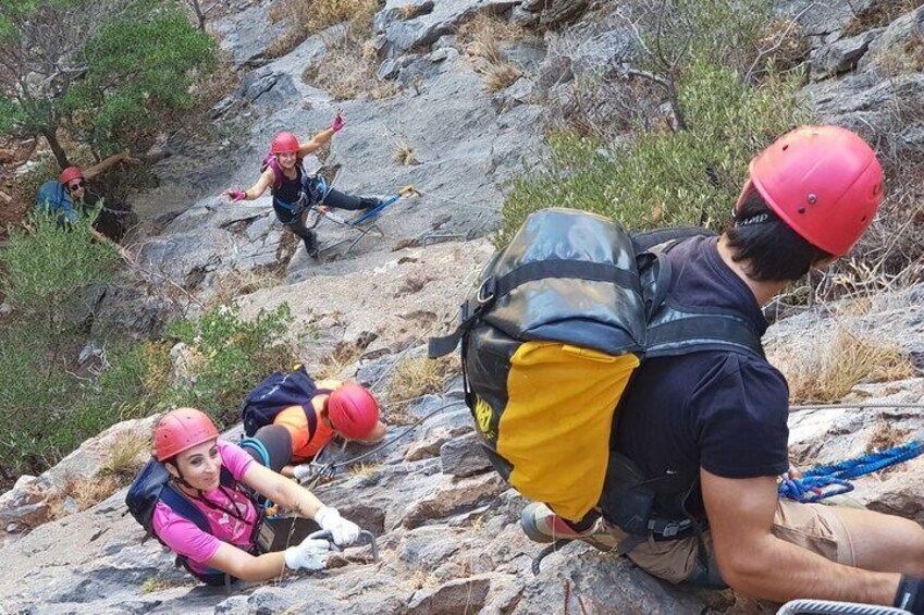 Gutturu Xeu Canyon Abseiling Tour
