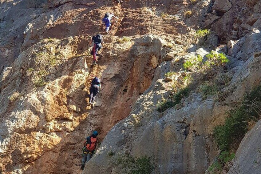 Gutturu Xeu Canyon Abseiling Tour