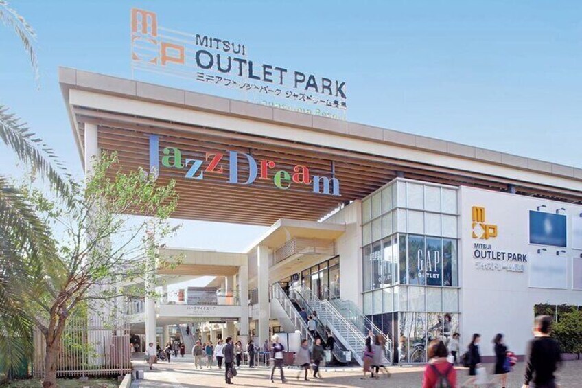 Nagoya Nagashima Outlet Mall & Nabana no Sato Park Day Tour