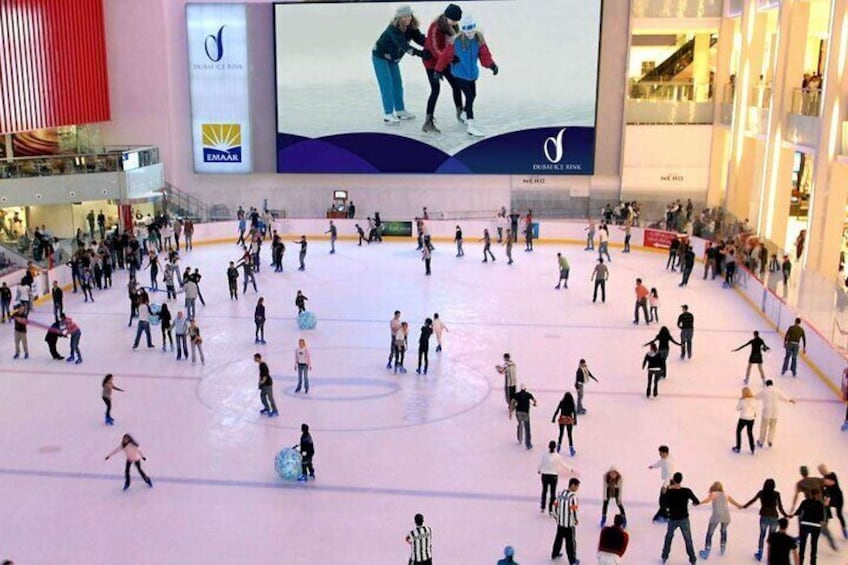 Dubai Ice Rink Admission Ticket