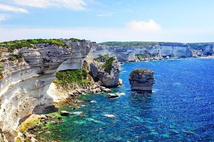 South Corsica Tour by Wood Speedboat with Lunch from Palau