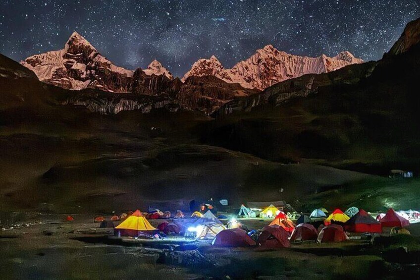 Trekking to Cordillera Huayhuash