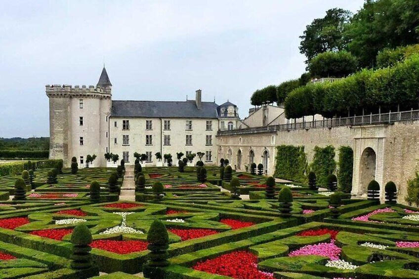 Loire Castles Villandry, Blois, Chaumont Private Trip from Paris