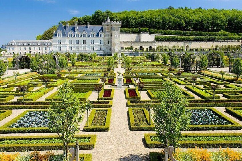 Loire Castles Villandry, Blois, Chaumont Private Trip from Paris