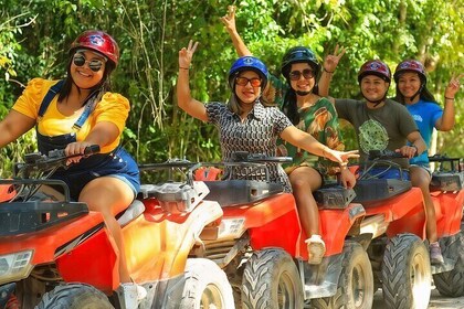 Paseo fuera de carretera a la ciudad de El Cedral y Cenote Jade en ATV