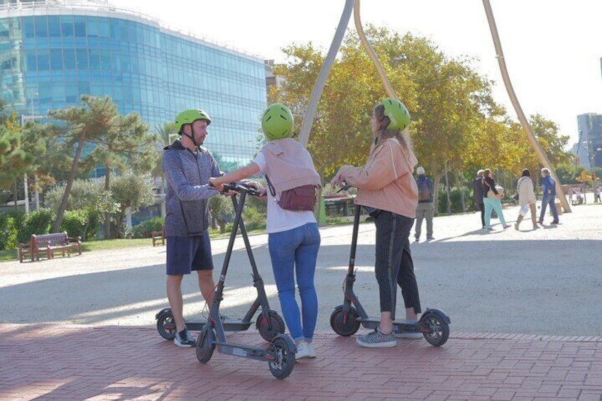 Welcome to Barcelona Segway and eScooter Tour