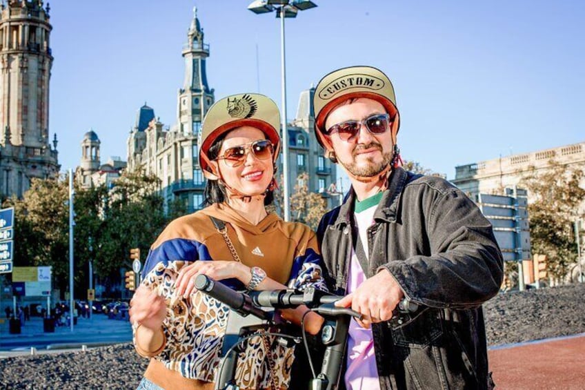 Welcome to Barcelona Segway and eScooter Tour