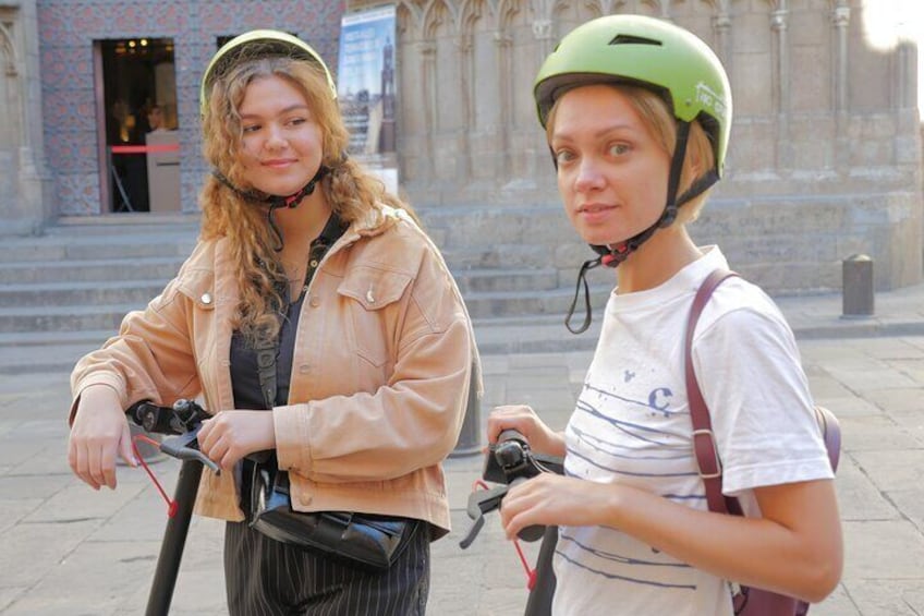 Welcome to Barcelona Segway and eScooter Tour