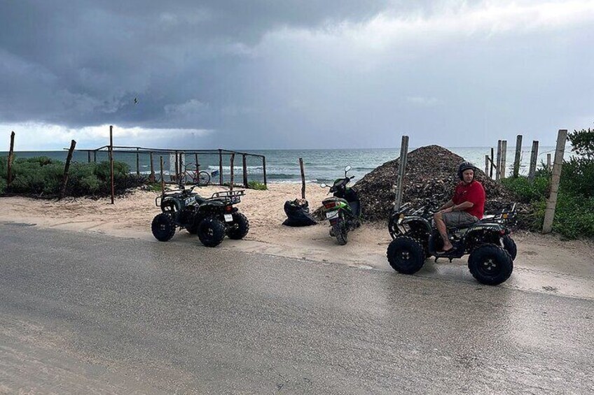 Tulum Ruins Guided ATV Tour, Beach Road, Snorkel/Swim Cenote + Local Lunch