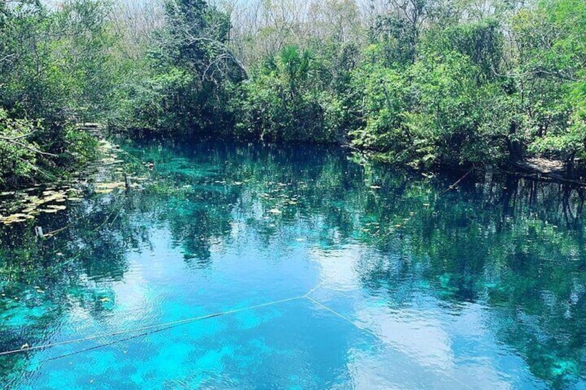 Tulum Area Guided ATV Tour w 3 Cenote's, Snorkeling & Local Lunch