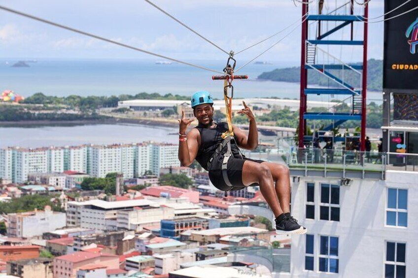 Adventure in Panama City.