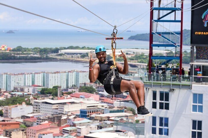 Adventure in Panama City.