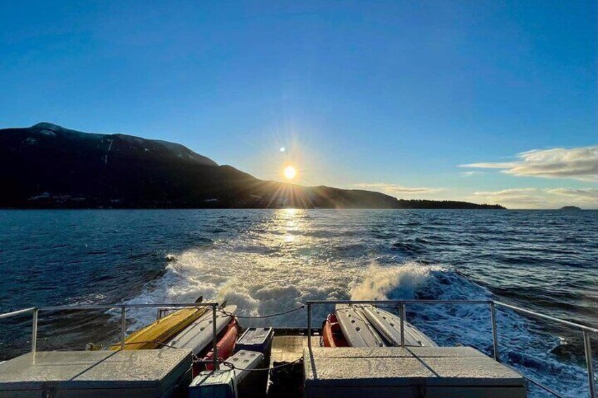 Sunset Boat Cruise in Vancouver
