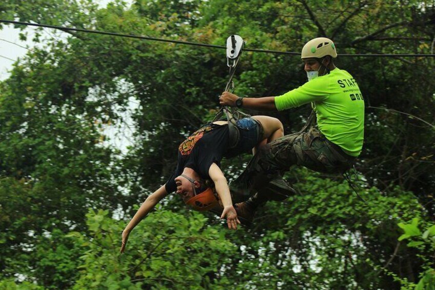 Zip Line for Cruise Ship Passengers, Puerto Vallarta Jungle Adventure