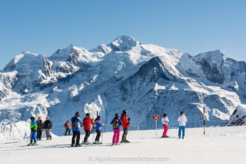 Ski Pass with Transport to the Ski Resort Flaine from Geneva