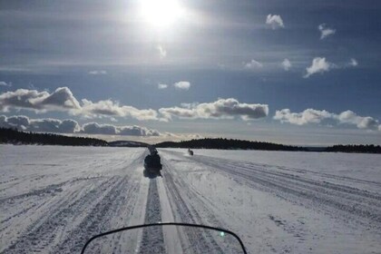 Ice Fishing Tour from Saariselkä/Inari to Lake Inari