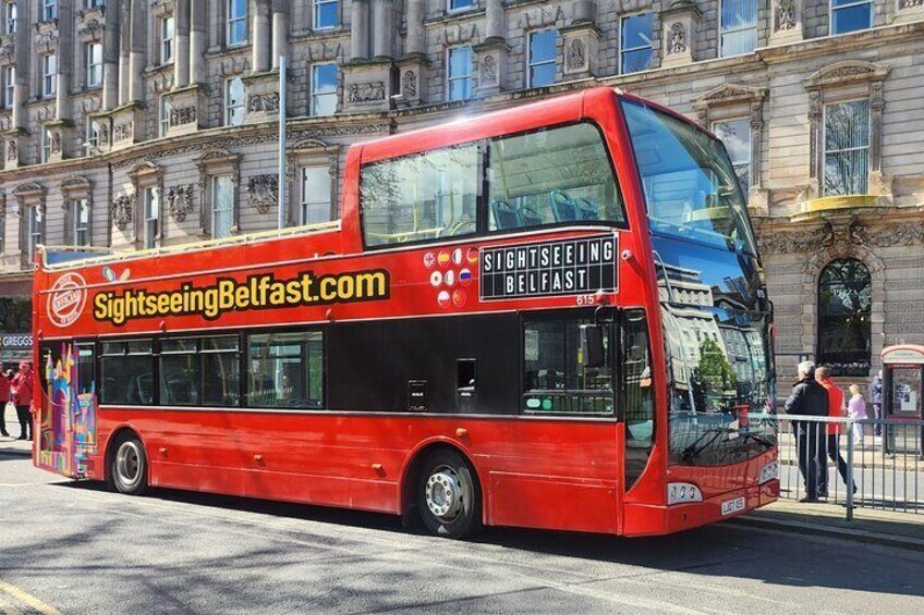 Belfast Sightseeing Hop on Hop Off Tour