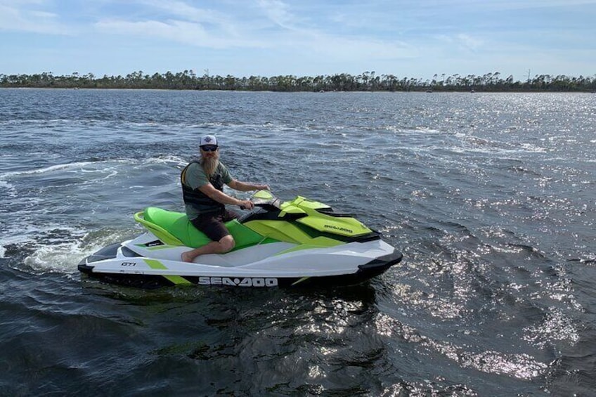 2 Hour Shell Island Jet Ski Dolphin Tour
