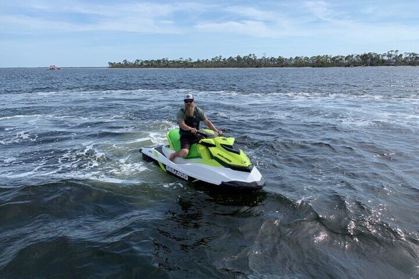 2 Hour Shell Island Jet Ski Dolphin Tour