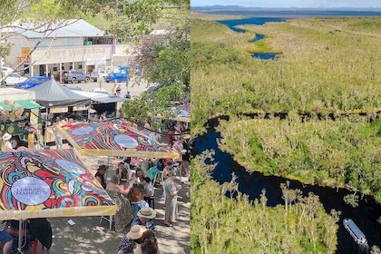 Eumundi Markets and Noosa Everglades Tour with Eco Safari