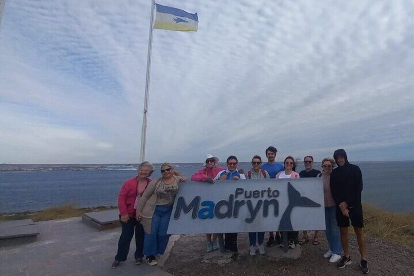 Panoramic and historical view of the city of Puerto Madryn