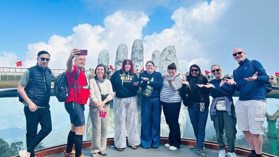 Ba Na Hills Golden Bridge Small Group from Hoi An or Da Nang