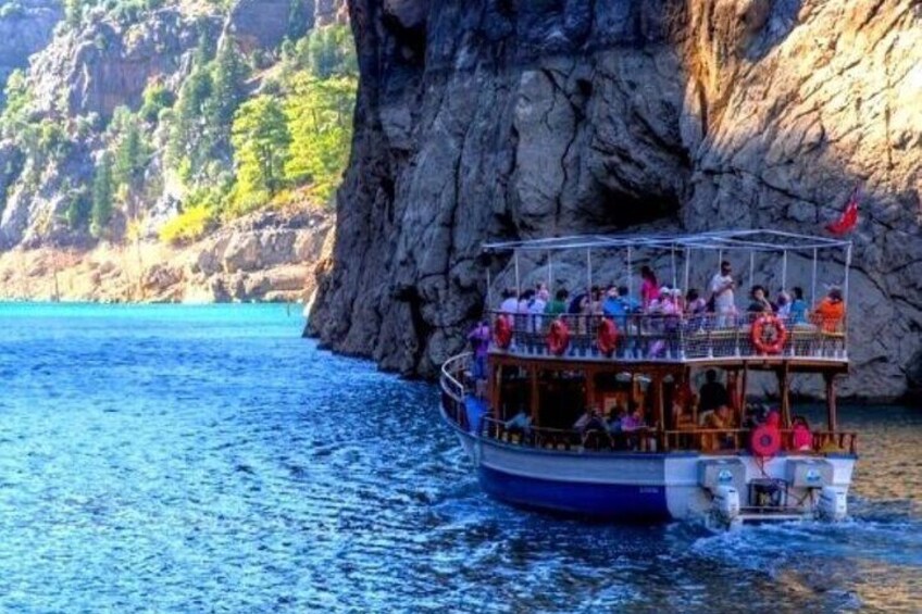 All Inclusive Green Canyon Boat Tour from Belek