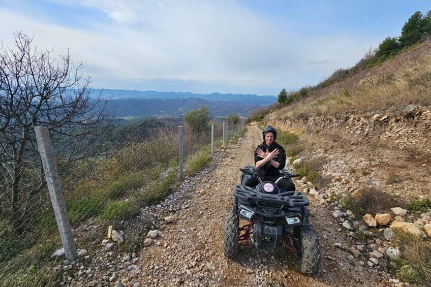 Guided Quad Biking Tour in Tirana