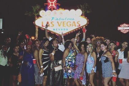 Black owned Las Vegas Hip Hop Club Tour w Party Bus Experience