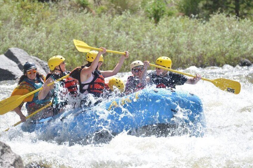 Family Friendly Whitewater Rafting near Denver
