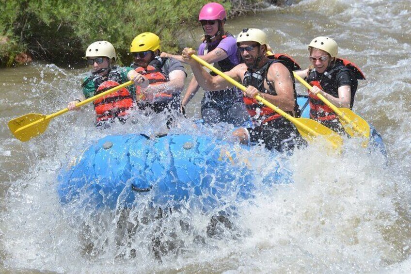Family Friendly Whitewater Rafting near Denver