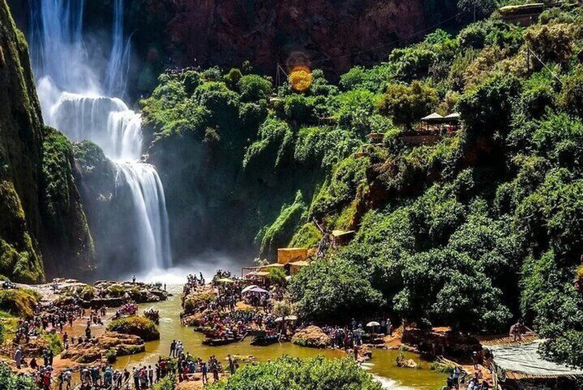 Ouzoud Falls, Mountains and Boat Ride Tour In Marrakech
