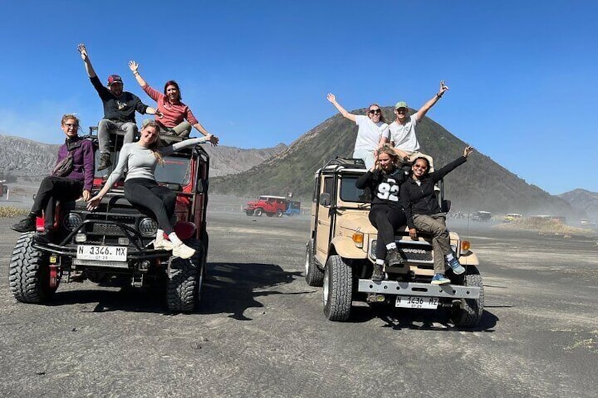 Jeep 4WD mount Bromo