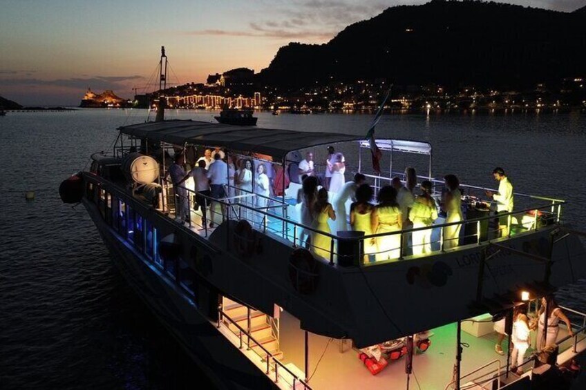 Lord Byron in Porto Venere at sunset
