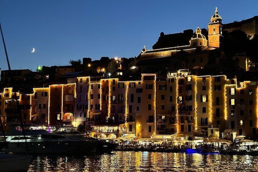Porto Venere at night