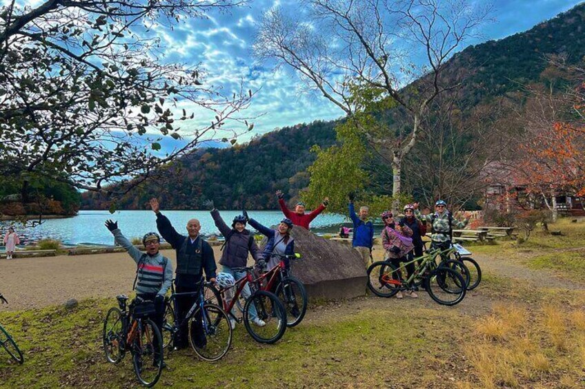 Two Days Nikko Cycling Tour guided by a Local Monk