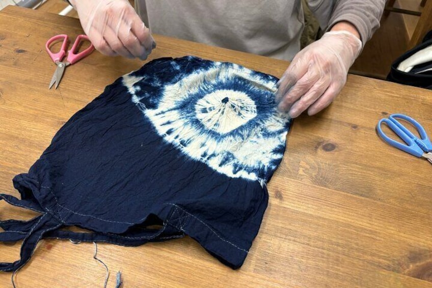 Japan's Indigo Dyeing Experience - Bring Your Own Cloth to Dye