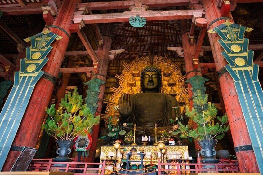 Kyoto & Nara & Uji: Full-Day Sightseeing Tour from Osaka or Kyoto
