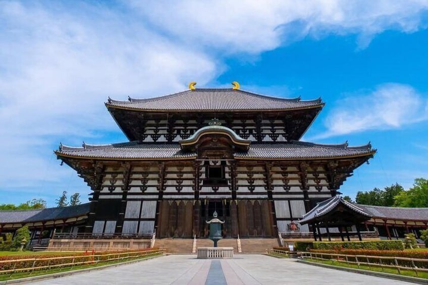 Kyoto & Nara & Uji: Full-Day Sightseeing Tour from Osaka or Kyoto