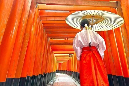 Kyoto & Nara & Uji: Full Day Sightseeing Tour from Osaka or Kyoto