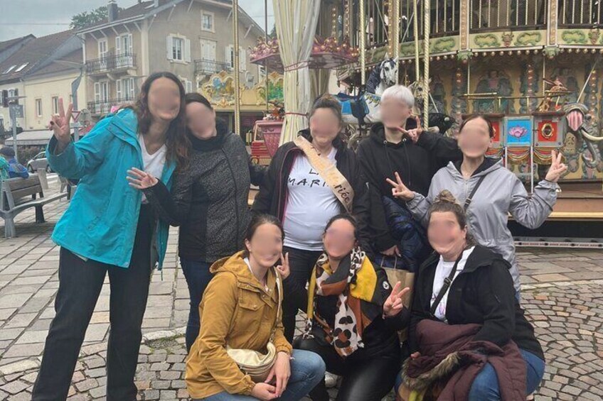 Challenges between girlfriends and bride-to-be in Gerardmer