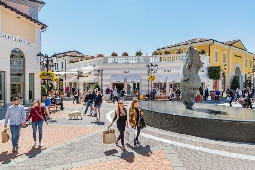 McArthurGlen Serravalle Designer Outlet Shuttle from Milan