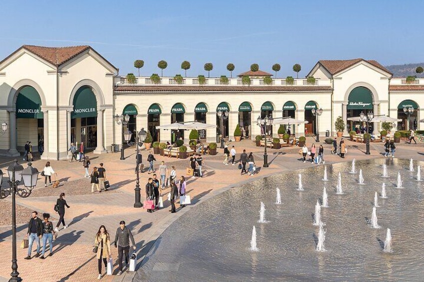 McArthurGlen Serravalle Designer Outlet Shuttle from Milan