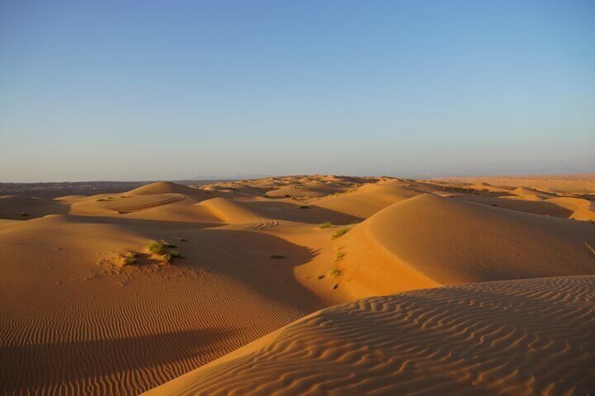 Sunset in Wahiba Sands 4x4 Adventure