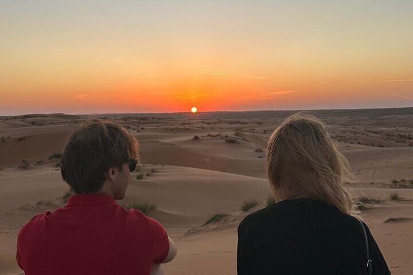 Sunset in Wahiba Sands 4x4 Adventure