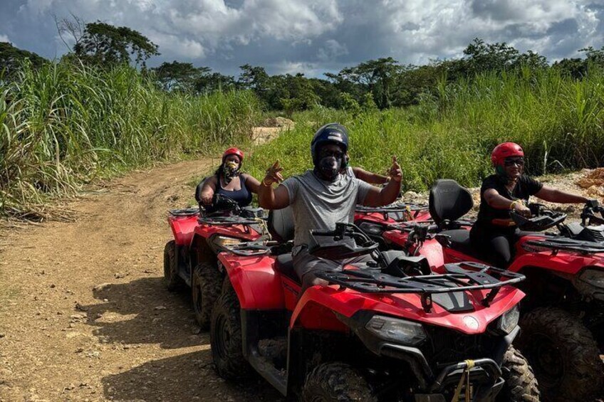 ATV Zipline Horse Back Ride and Bamboo Rafting with Transport