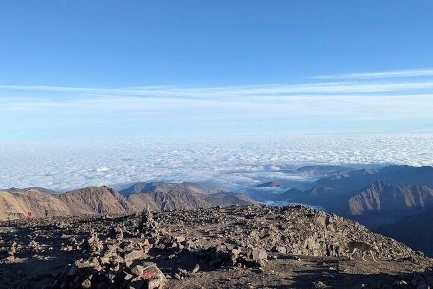 View of the High-Atlas Mountains with Nomadik Morocco