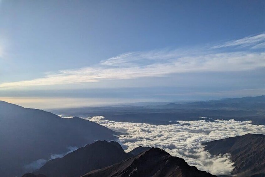 View from the Toubkal Summit