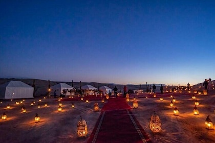 Magical Dinner and Sunset in Agafay Desert